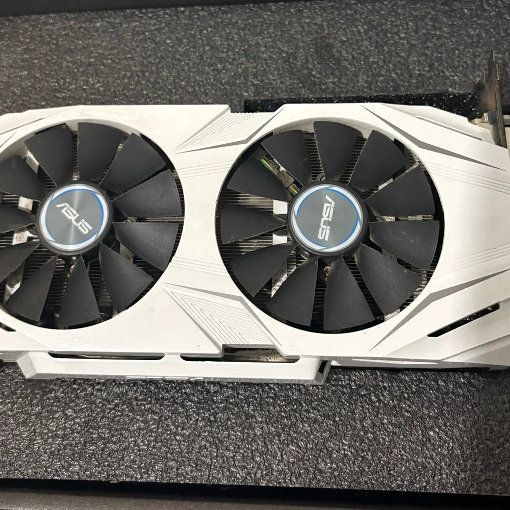 ASUS Dual-Fan White Graphics Card